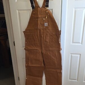 Carhartt Tan Work Overalls